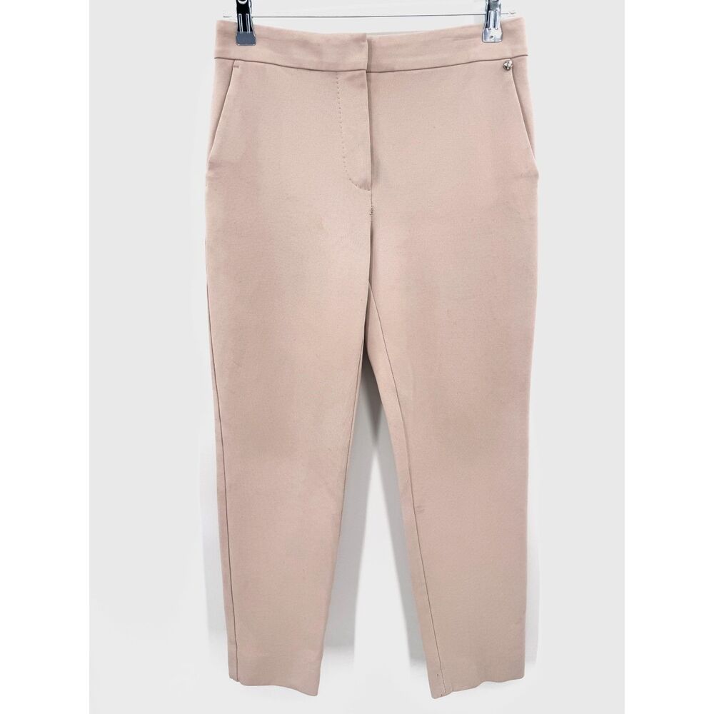 MAXMARA Blush Cream Ankle Trouser Slacks Size 6